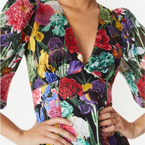 Alice and Olivia Floral Maxi Dress - Picture 5 of 6